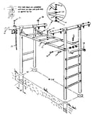 Over head rail assembly no. 5