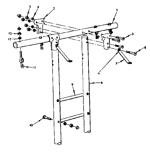Top bar assembly