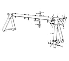 Sears 70172916-79 frame assembly no. 77 diagram