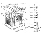 Sears 69660153 replacement parts diagram