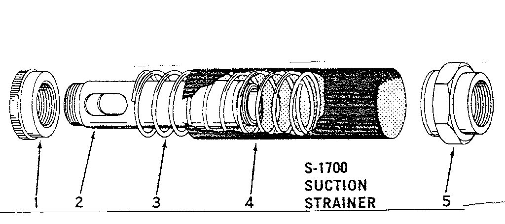 S-1700 SUCTION STRAINER