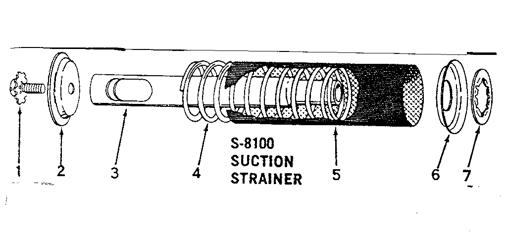 S-8100 SUCTION STRAINER