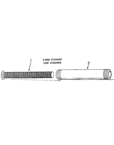 S-2000 economy line strainer
