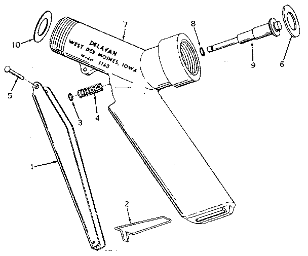 Handle and body