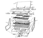Kenmore 2582397671 gas grill housing parts diagram