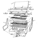 Kenmore 2582397650 gas grill housing parts diagram
