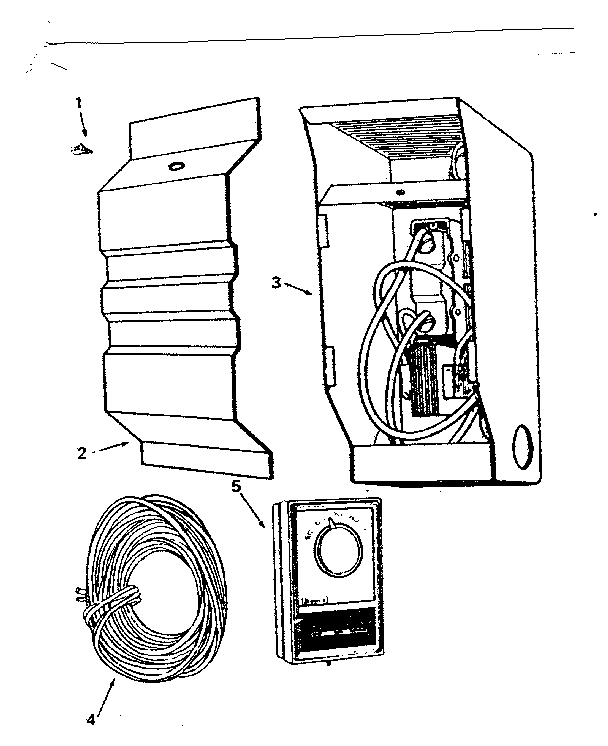 RELAY SECTION LOW VOLTAGE CONTROL KIT