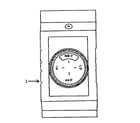 Kenmore 349584831 baseboard thermostat-double pole diagram