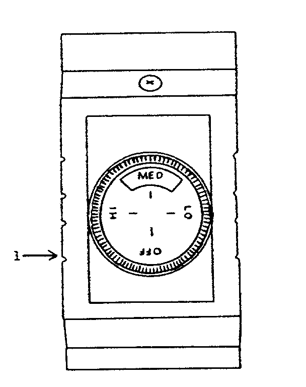 Baseboard thermostat-double pole