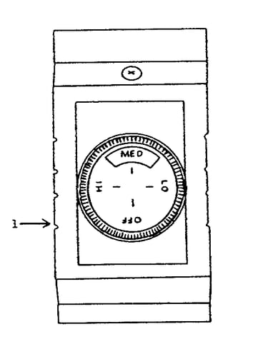 Baseboard thermostat-double pole