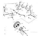 Craftsman 91725730 front axle assembly diagram