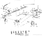 Craftsman 91725730 idler and braking systems diagram