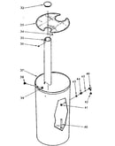 Salt storage tank