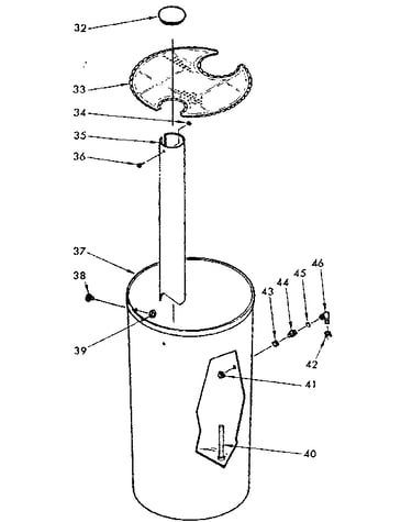 Salt storage tank