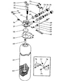 Resin tank, valve adapter
