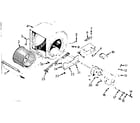 Kenmore 867767750 blower assembly diagram