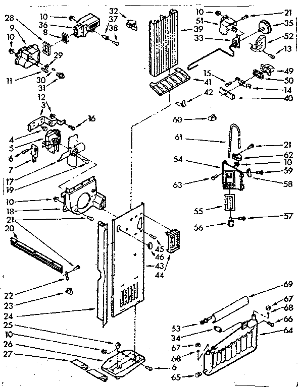 Air flow and control parts