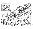 Kenmore 1067630523 ice maker parts diagram