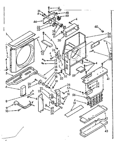 Air flow parts