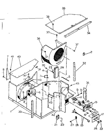 Electrical system & air handling parts