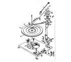 LXI 25794211300 record changer top view diagram