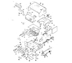 LXI 280505700 cabinet & chassis diagram