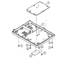 Sears 27258360 bottom case assembly diagram