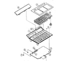 Sears 27258360 keyboard assembly diagram