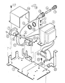 Upper case assembly/power supply assembly