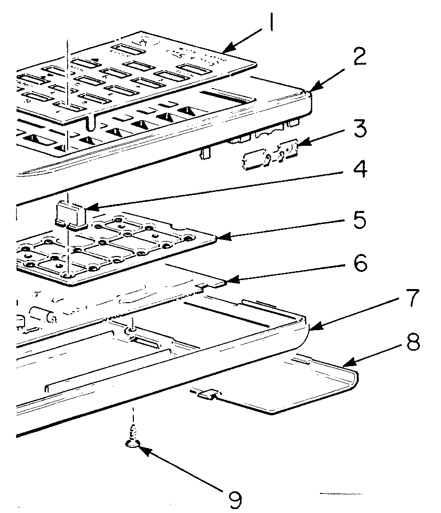 Rear cabinet remote control