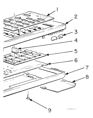Rear cabinet remote control
