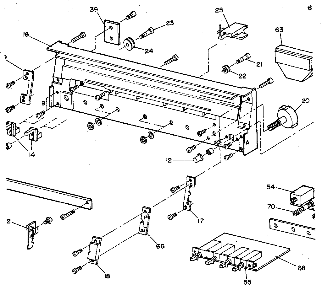Front chassis assembly