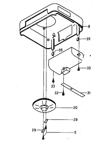 Cabinet back