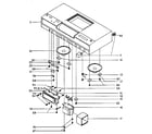 LXI 57223960801 cabinet top front diagram
