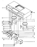 Cabinet top front