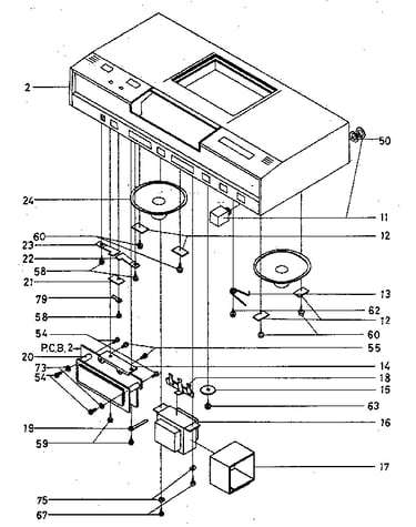 Cabinet top front