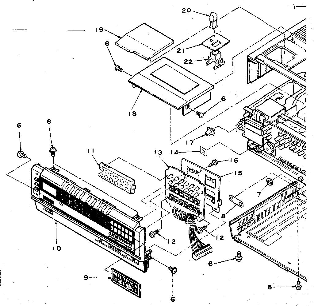 Cabinet/mechanical parts