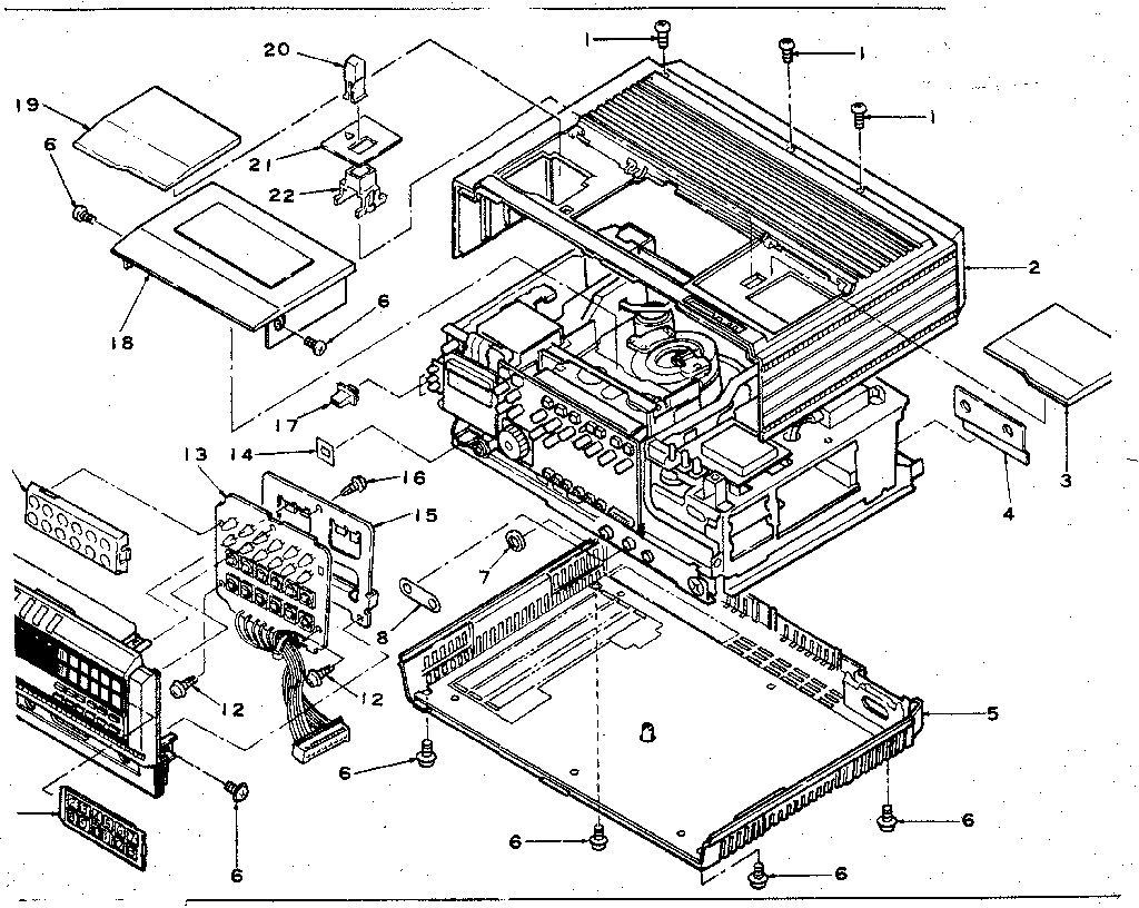 Cabinet/mechanical parts