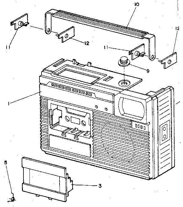 CASSETTE LID ASSEMBLY