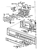 Cassette deck assembly