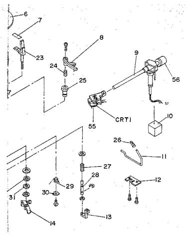 Pickup arm assembly