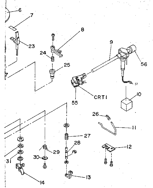 Pickup arm assembly