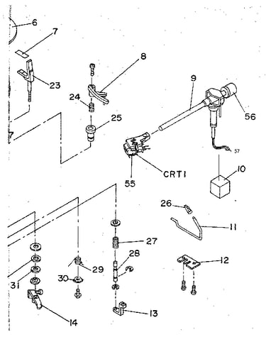 Pickup arm assembly