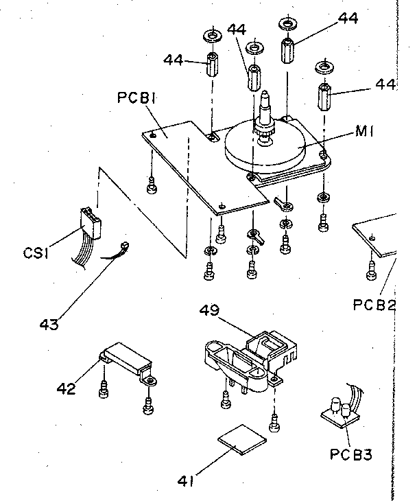 Mirror case assembly
