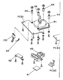 Mirror case assembly
