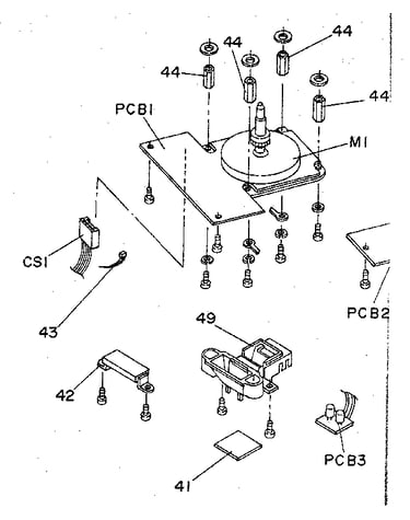 Mirror case assembly