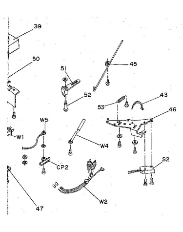 Micro switch bracket