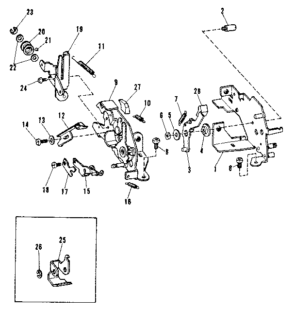 CARRIAGE SIDE PLATE