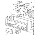 LXI 56493280050 front panel assembly diagram