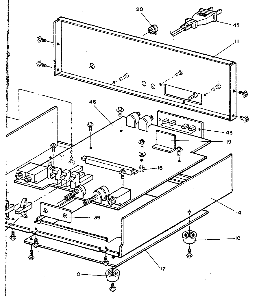 Rear chassis assembly